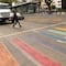 Organización 'pro-vida' borra cruce peatonal del Orgullo LGBTI