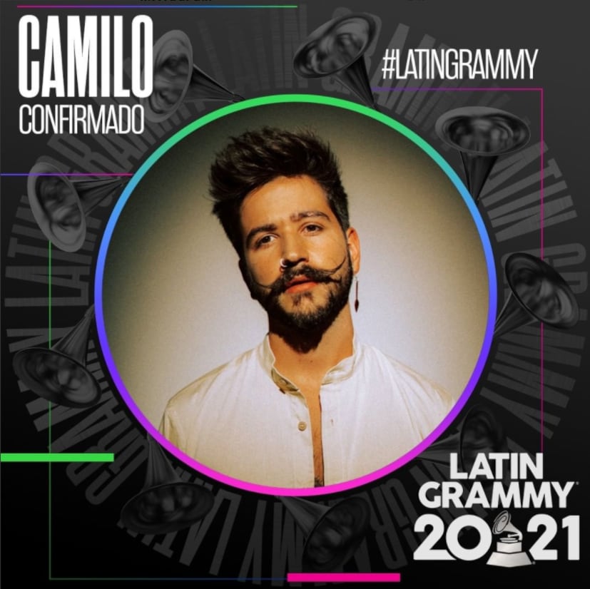Camilo, nominado en los Premios Grammy Latinos