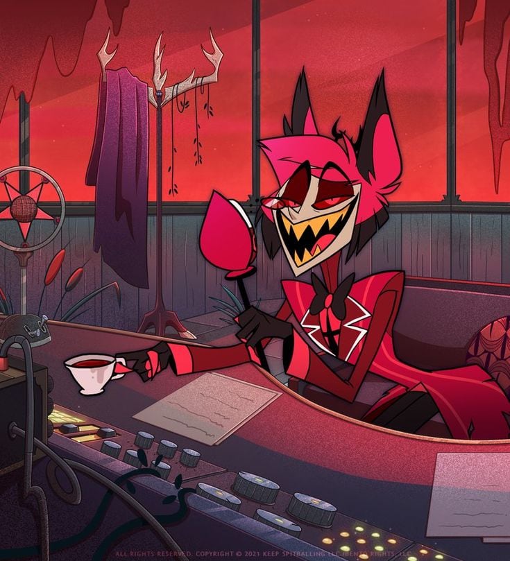 Fondos de Alastor de Hazbin Hotel