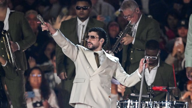 Bad Bunny en concierto en CDMX