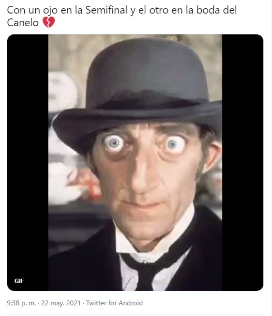 Usuarios en redes sociales crearon diversos meme de la boda de 'El Canelo' Álvarez