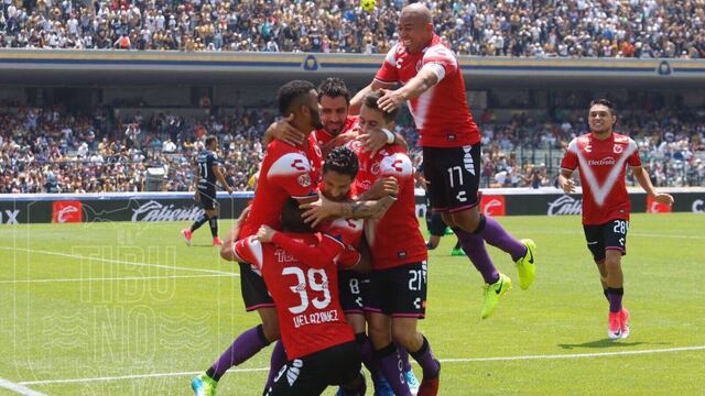 Veracruz venció a domicilio a los Pumas
