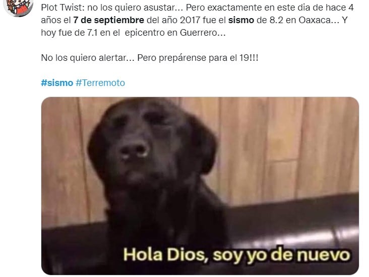 Reacciones por el sismo del 7 de septiembre