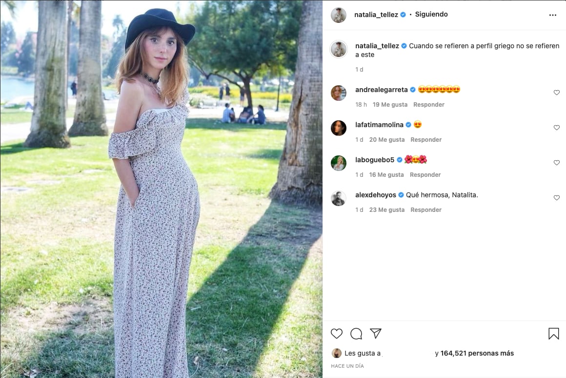Natalia Téllez luce pancita de casi 8 meses de embarazo