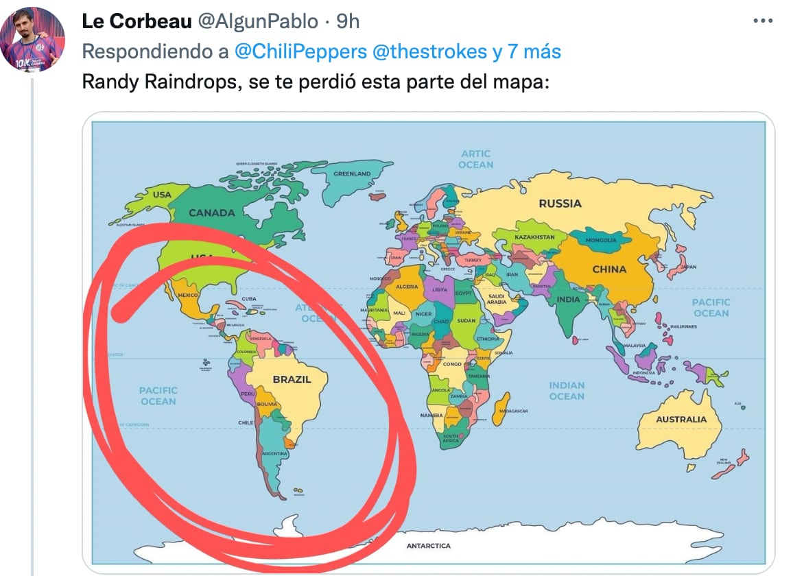 Cometarios al tour de los Red Hot Chili Peppers