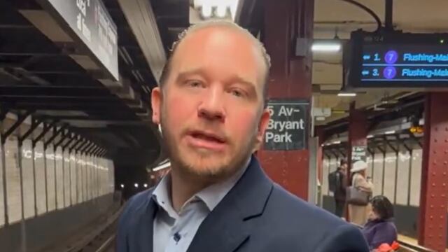 Santiago Taboada presume el Metro de Nueva York