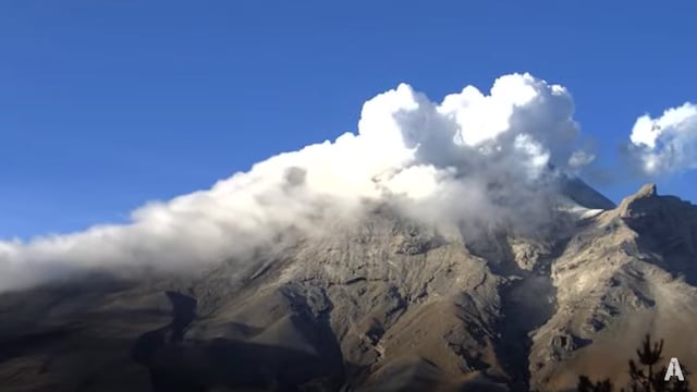 Volcán Popocatépetl el 17 de julio