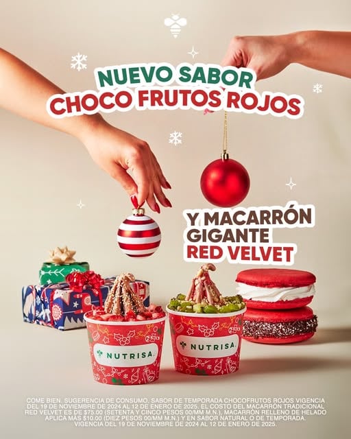Nuevo sabor de helados Nutrisa