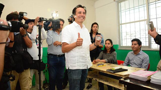 Cuitláhuac García. Peso de Morena en Congreso de Veracruz.