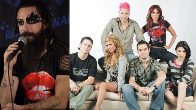 Jay de la Cueva de Moderatto y RBD.