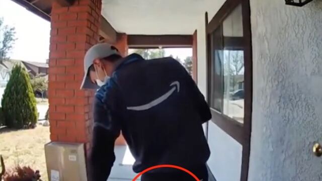 Repartidor de Amazon