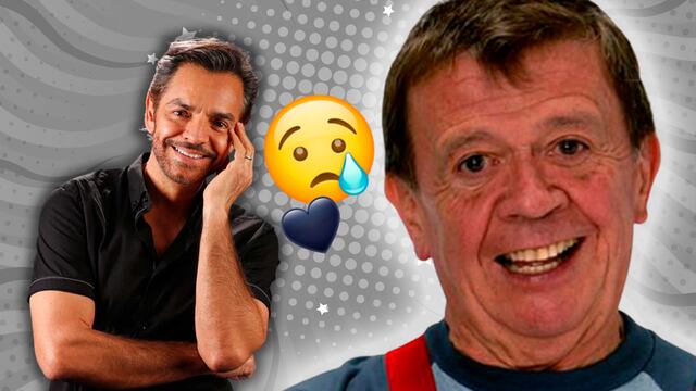 Eugenio Derbez expresó su sentir y dedicó unas palabras a quien llamó "uno de mis grandes maestros".
