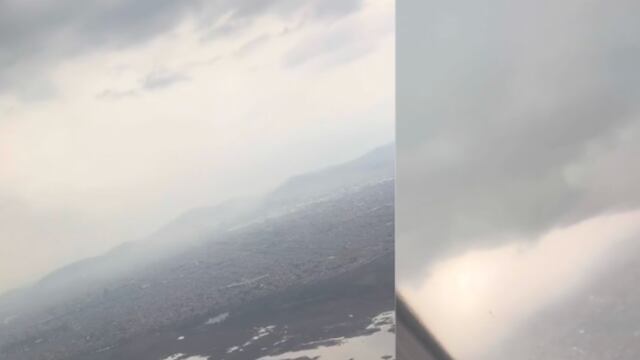 Vuelo cerca del Volcán Popocatépetl