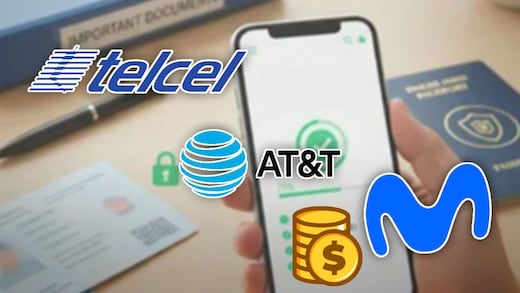 Telcel, AT&T y Movistar podrán cobrarte el pospago aunque tu línea esté bloqueada