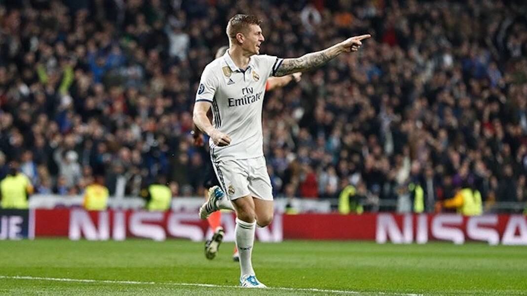 Toni Kroos le dio la ventaja al equipo local
