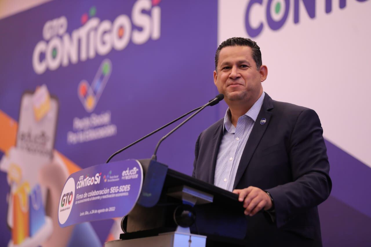Diego Sinhue Rodríguez encabeza firma del Convenio de Colaboración entre SEG y SDES en Guanajuato