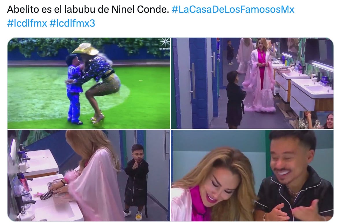 Ya hay shippeo entre Ninel Conde y El Abelito en La Casa de los Famosos México 2025