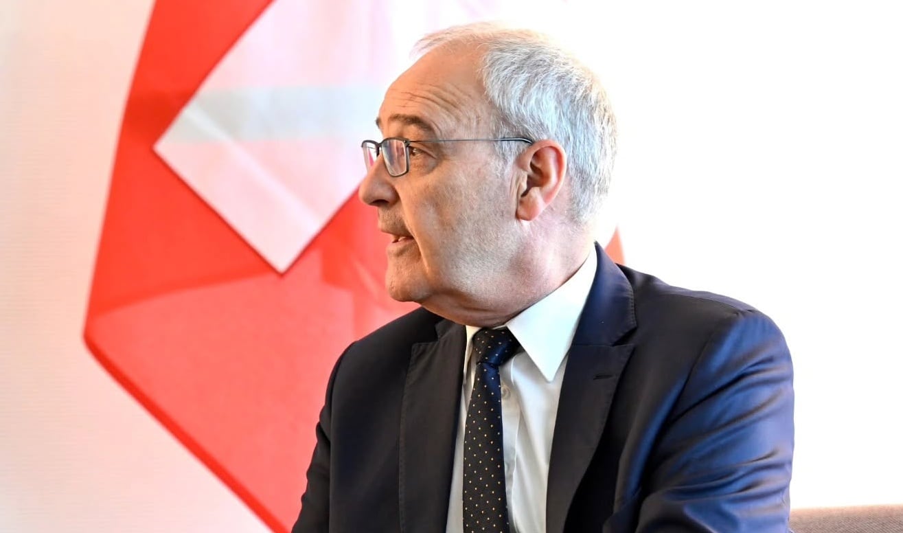 Guy Parmelin, presidente de Suiza
