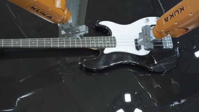 Captura del video musical 'AUTOMATICA' de Nigel John Stanford.