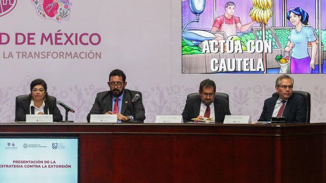 Clara Brugada anuncia acciones contra préstamos gota a gota y otros tipos de extorsión