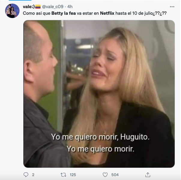 Yo soy Betty, la Fea abandonará Netflix; así reaccionan con memes