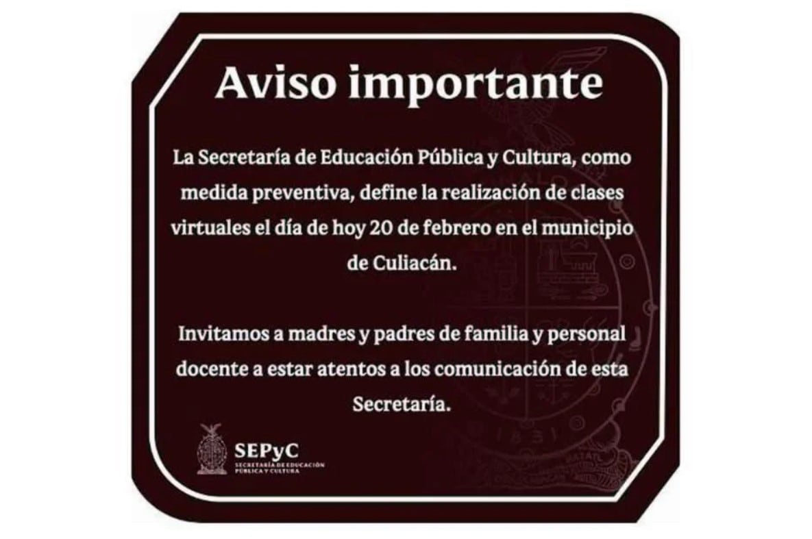 Suspenden clases en Culiacán, Sinaloa, tras mega operativo contra sicarios de Los Chapitos