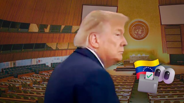 Donald Trump llega a la Asamblea General de la ONU.