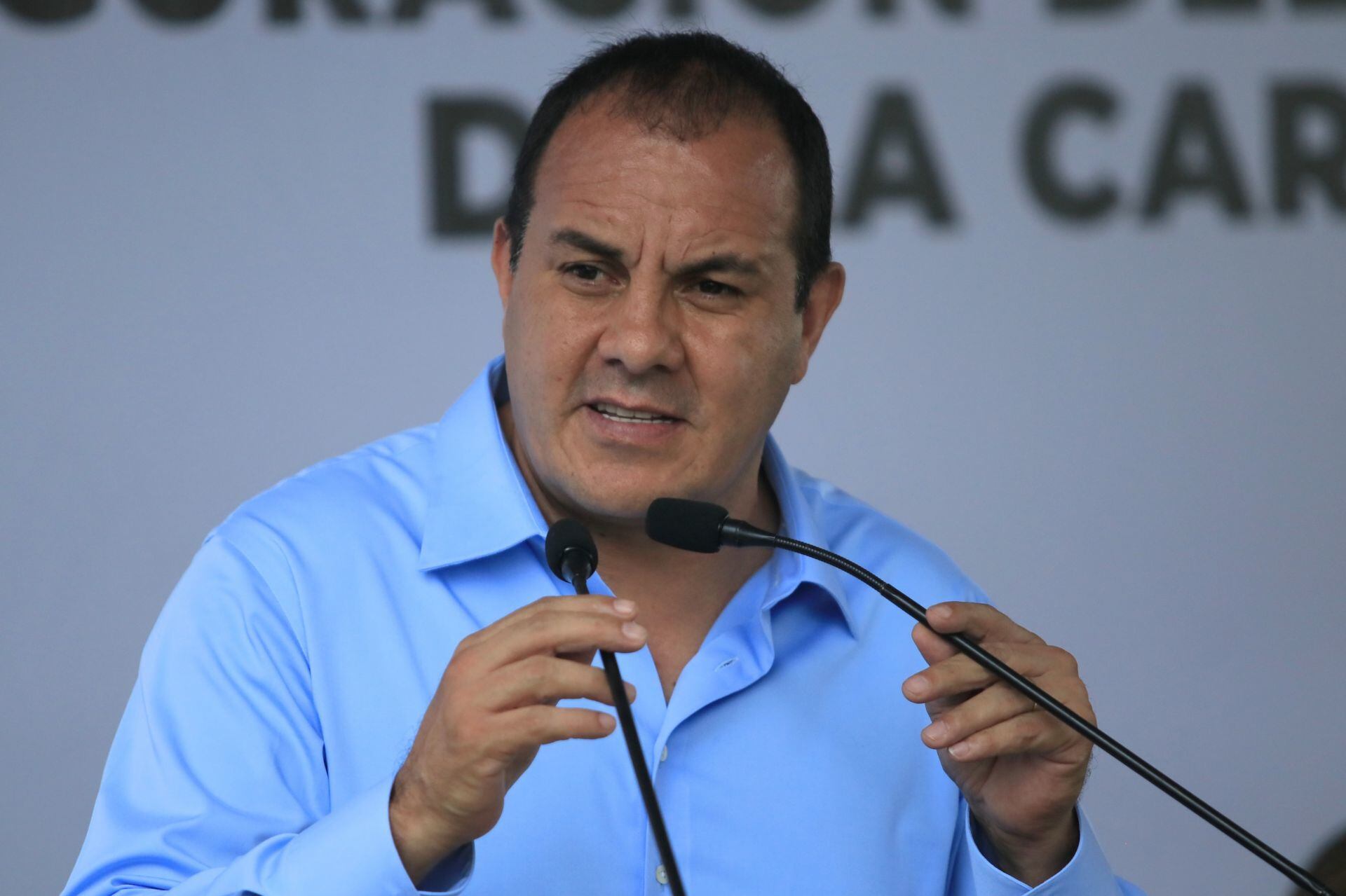 Cuauhtémoc Blanco tomará licencia como gobernador de Morelos
