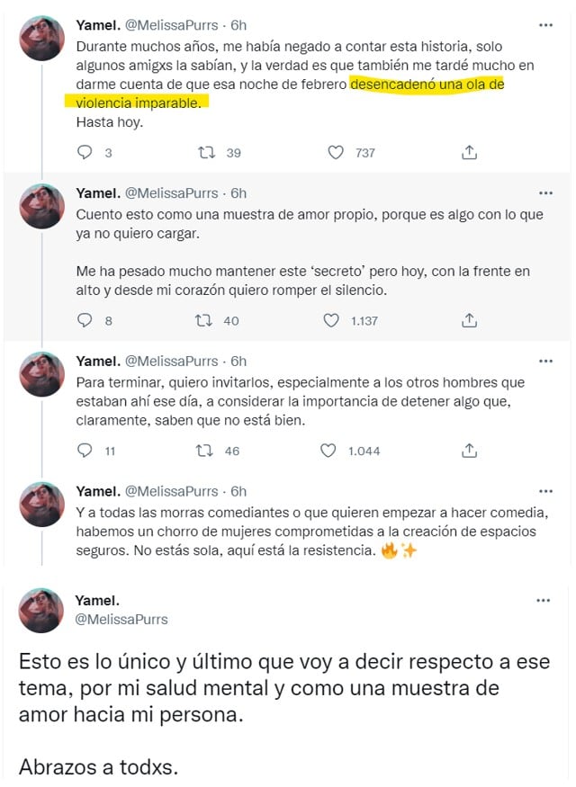 Denuncia contra Mau Nieto por abuso sexual