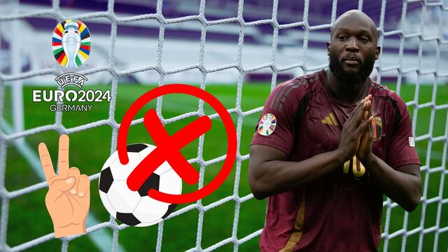 Anulan dos goles a Romelu Lukaku en la Eurocopa 2024