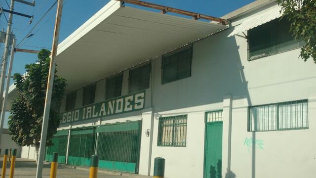 Colegio Irlandés, donde supuestamente ocurrieron los hechos