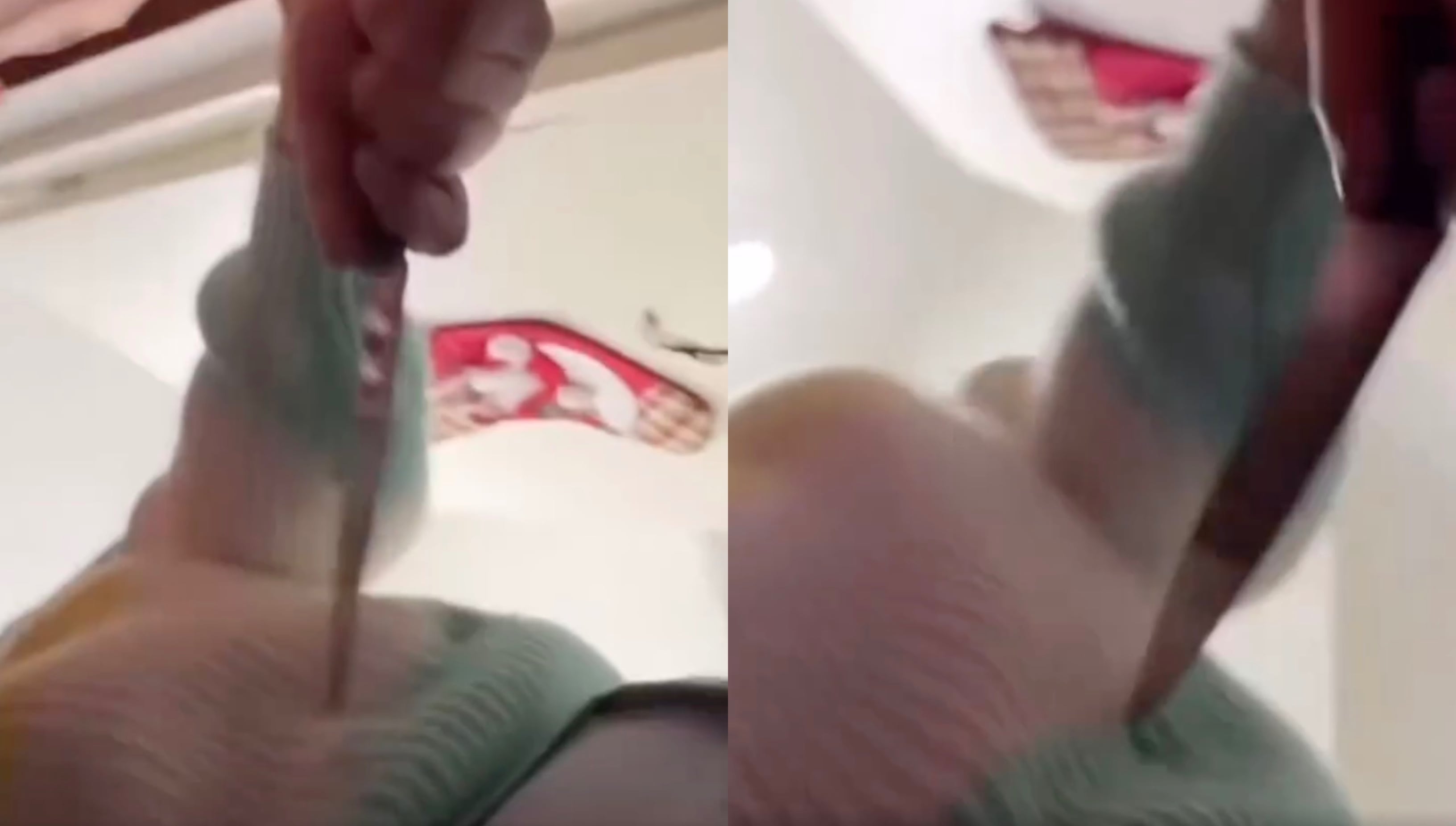 Mujer graba amenaza con cuchillo de su ex novio en Monterrey