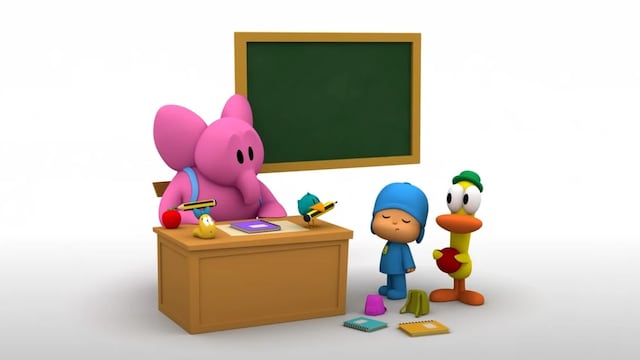 Capítulo Pocoyó va a la escuela en español para este regreso a clases 2024