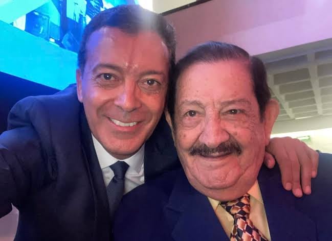 José Luis Arévalo y su papá, Pepe Arévalo.