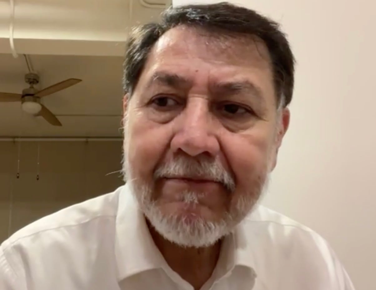 Gerardo Fernández Noroña da su versión sobre pleito en la Cámara de Senadores