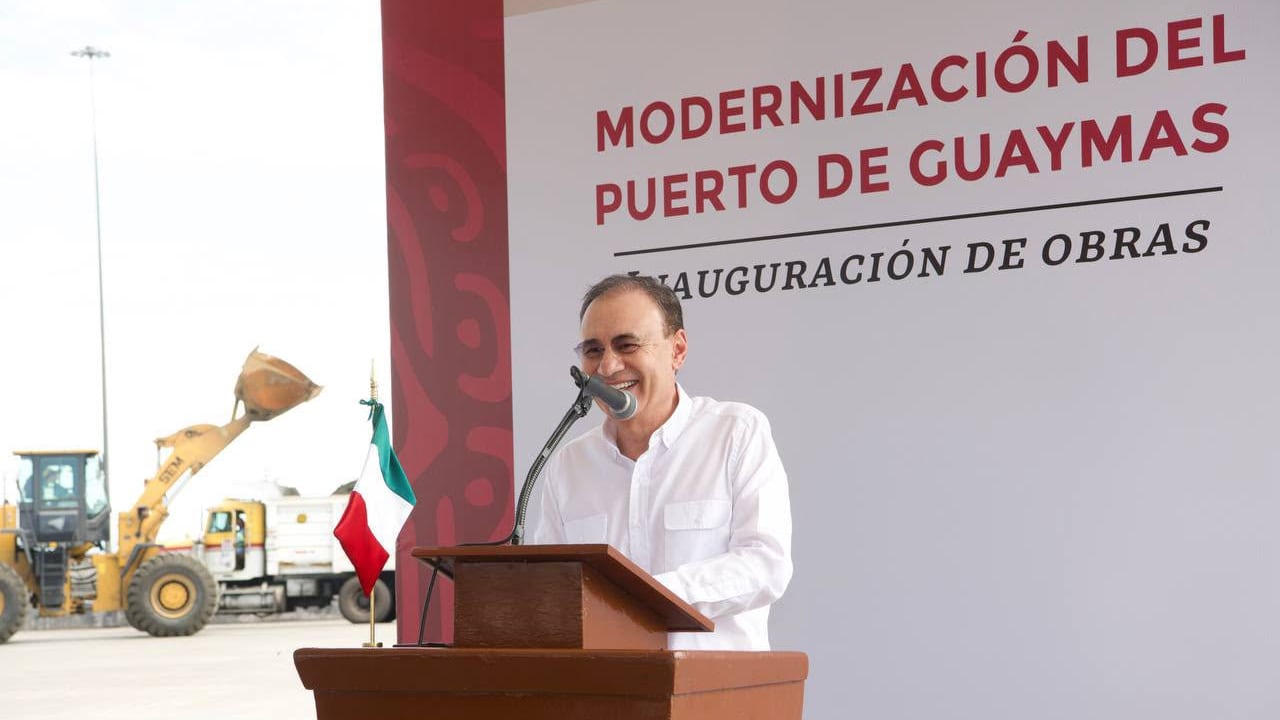 Alfonso Durazo refuerza alianza con Unión Europea; embajadores visitan Puerto de Guaymas