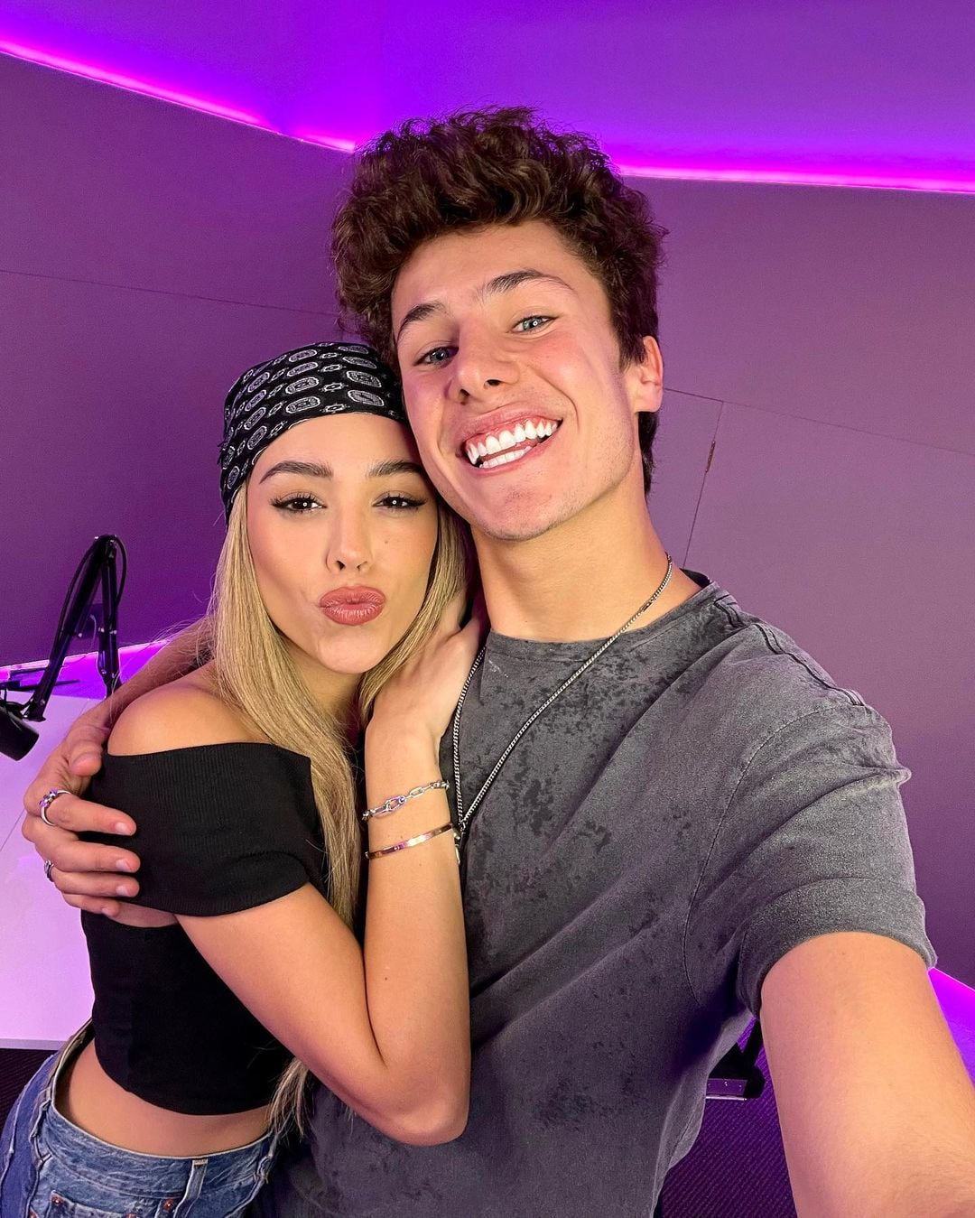 Danna Paola y Juan Pablo Zurita