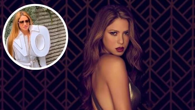 Shakira llega a la Semana de la Moda en París con un claro 'NO'.