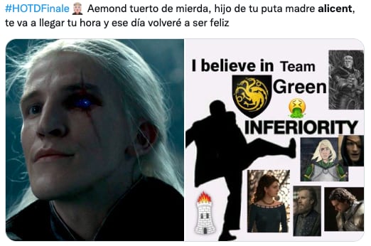 Memes del final de temporada de House of the Dragon