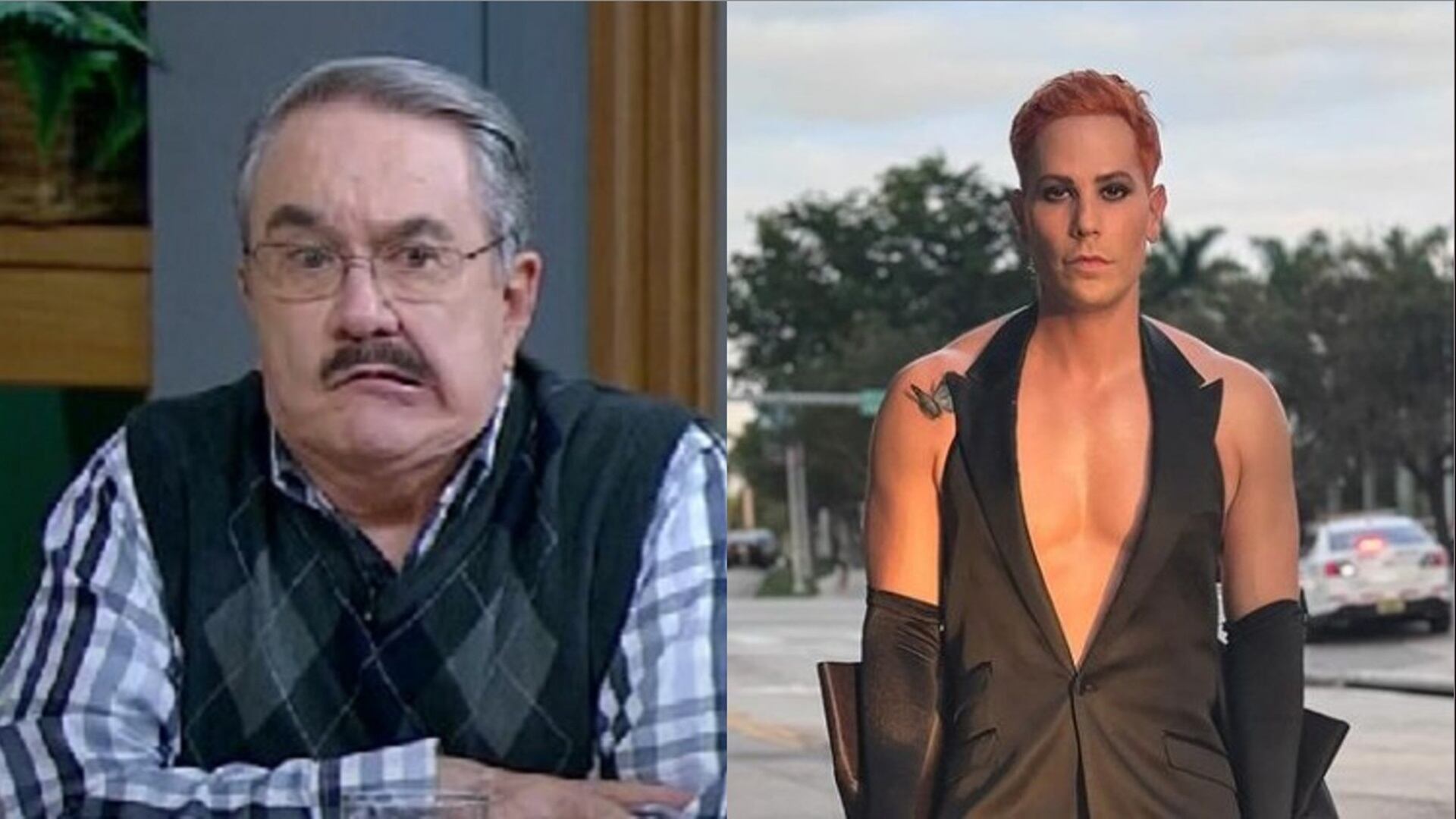 Pedro Sola y Christian Chávez