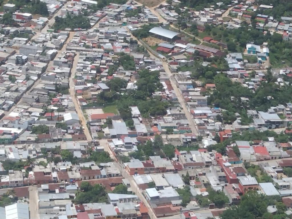 Patrullajes aéreos en Pantelhó, Chiapas