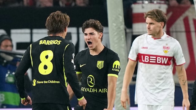 Stuttgart y Atlético de Madrid se llevan un punto en la Jornada 3 de la Champions League.
