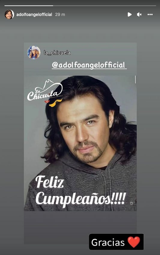 Adolfo Ángel cumple 59 años de edad y ya lo felicitan.