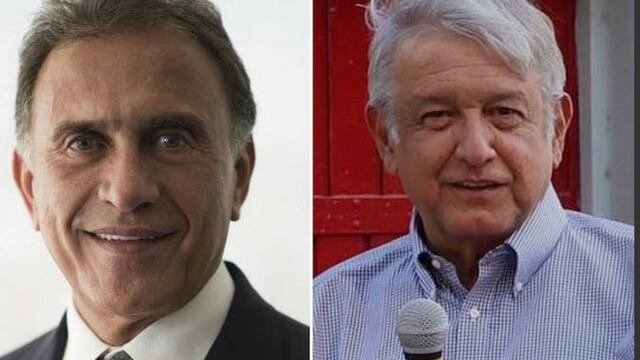 Miguel Angel Yunes y AMLO