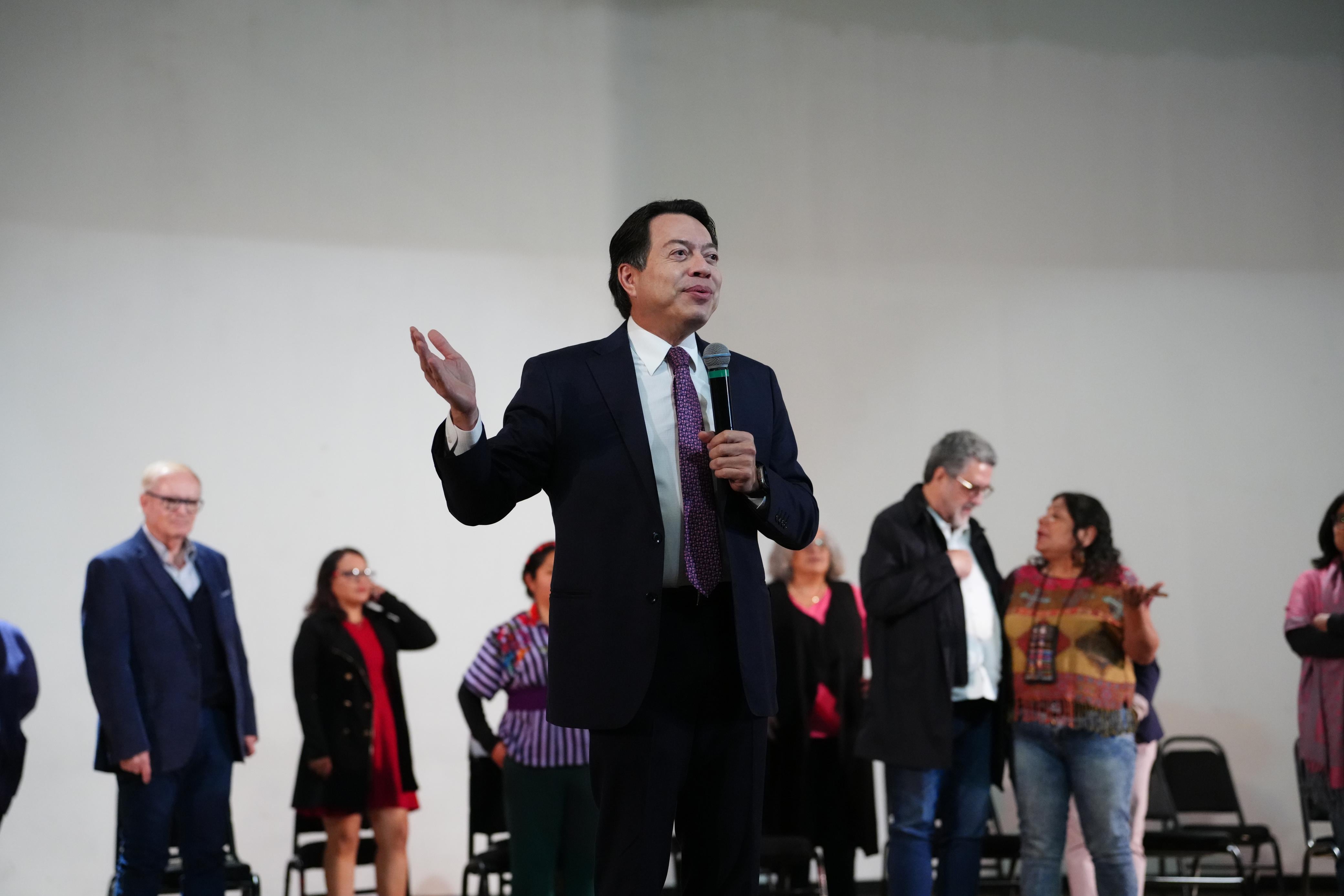 Mario Delgado participa en Foro Nacional “El Codiseño en la Nueva Escuela Mexicana”