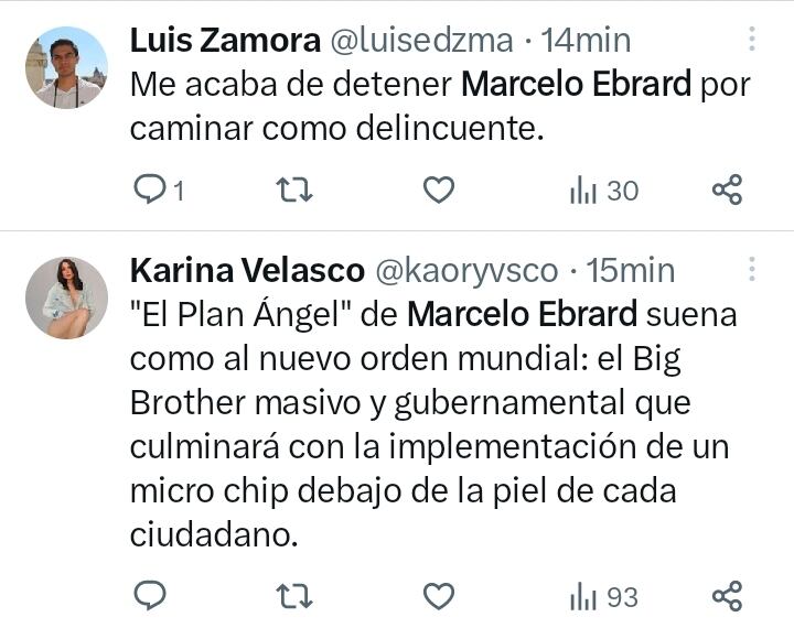 Memes y críticas por la propuesta del plan Angel de Marcelo Ebrard