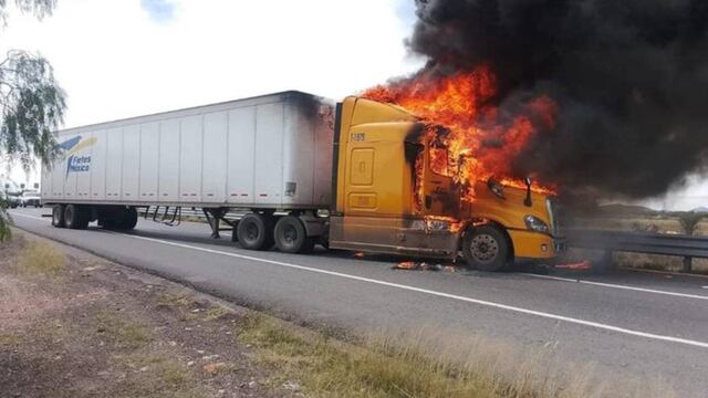 Narcobloqueos en Fresnillo, Zacatecas