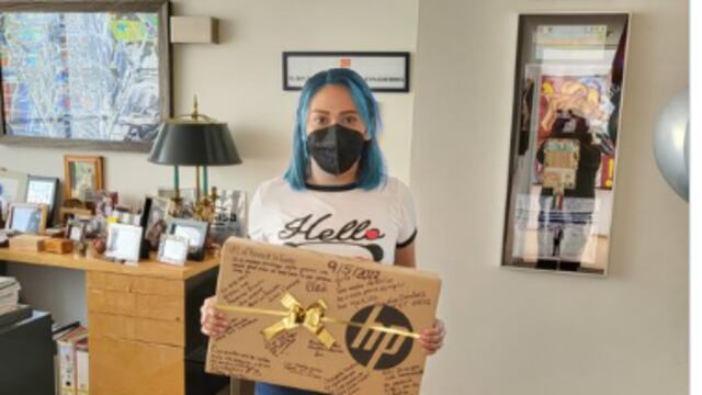 Alma, la "chava de la tarea"