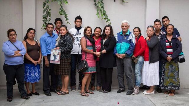 Familiares de migrantes asesinados en San Fernando, Tamaulipas