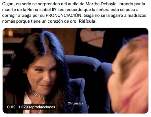 Memes Martha Debayle y la muerte de la reina Isabel II